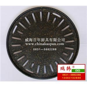 圆形韩式电烤盘